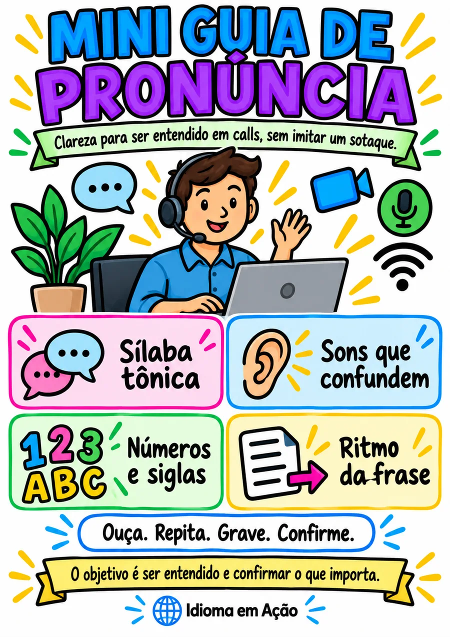 Capa — Mini Guia de Pronúncia